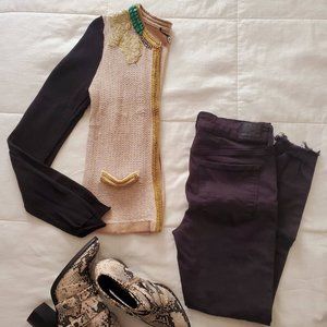 BKE Boutique embellished cardigan